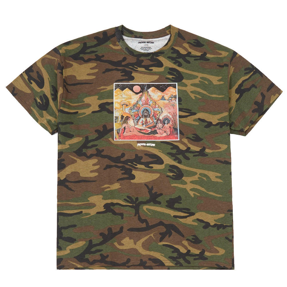 【FUCKING AWESOME】 SEOUL CAMOUFLAGE TEE (FA CAMO DESERT) Fucking Awesome Savie Tee - Camo | Pavement - Pavement NZ