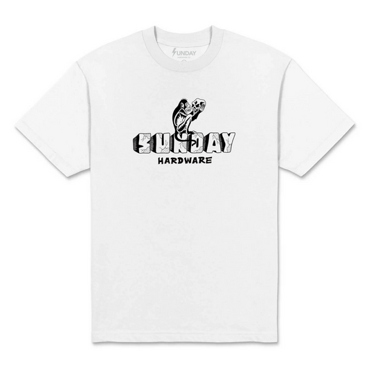 Gorilla Brick T-Shirt White/Black