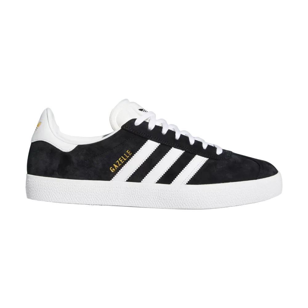 Adidas Gazelle ADV Black/White/Gold Metallic