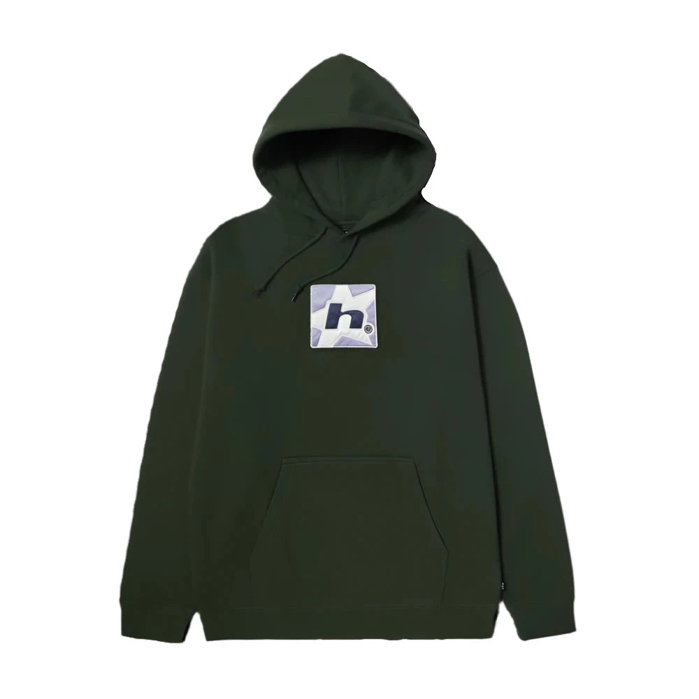 Huf Star Pullover Hoodie Green