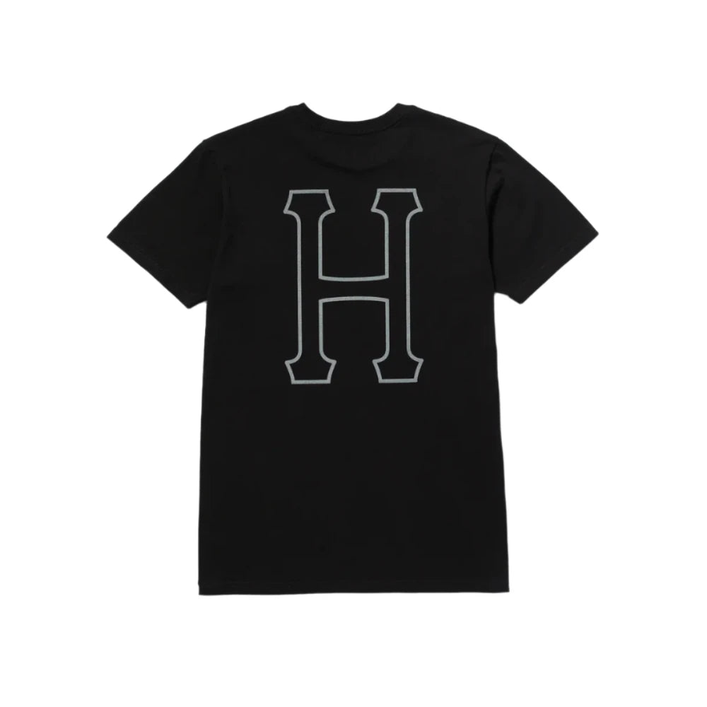 Huf Set H T-Shirt Black
