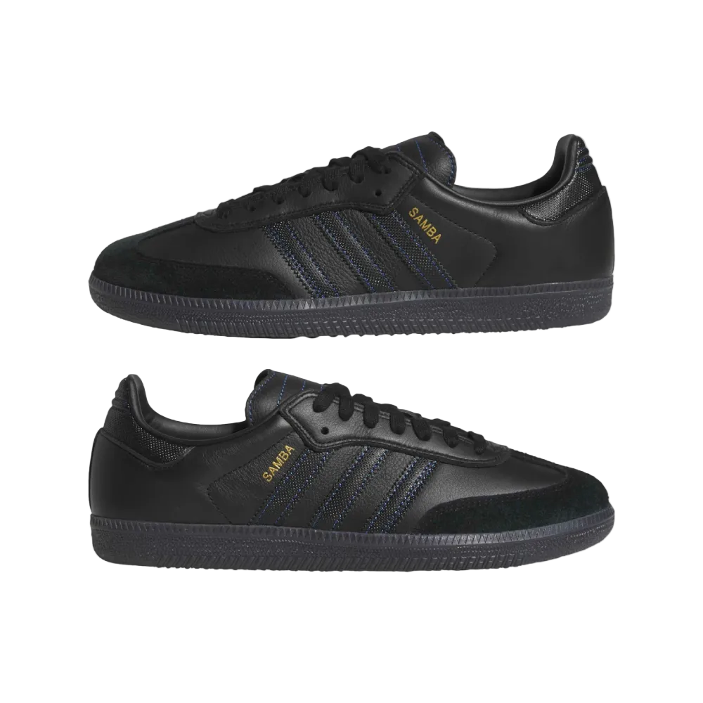 Adidas Samba ADV Black/Black/Royal Blue