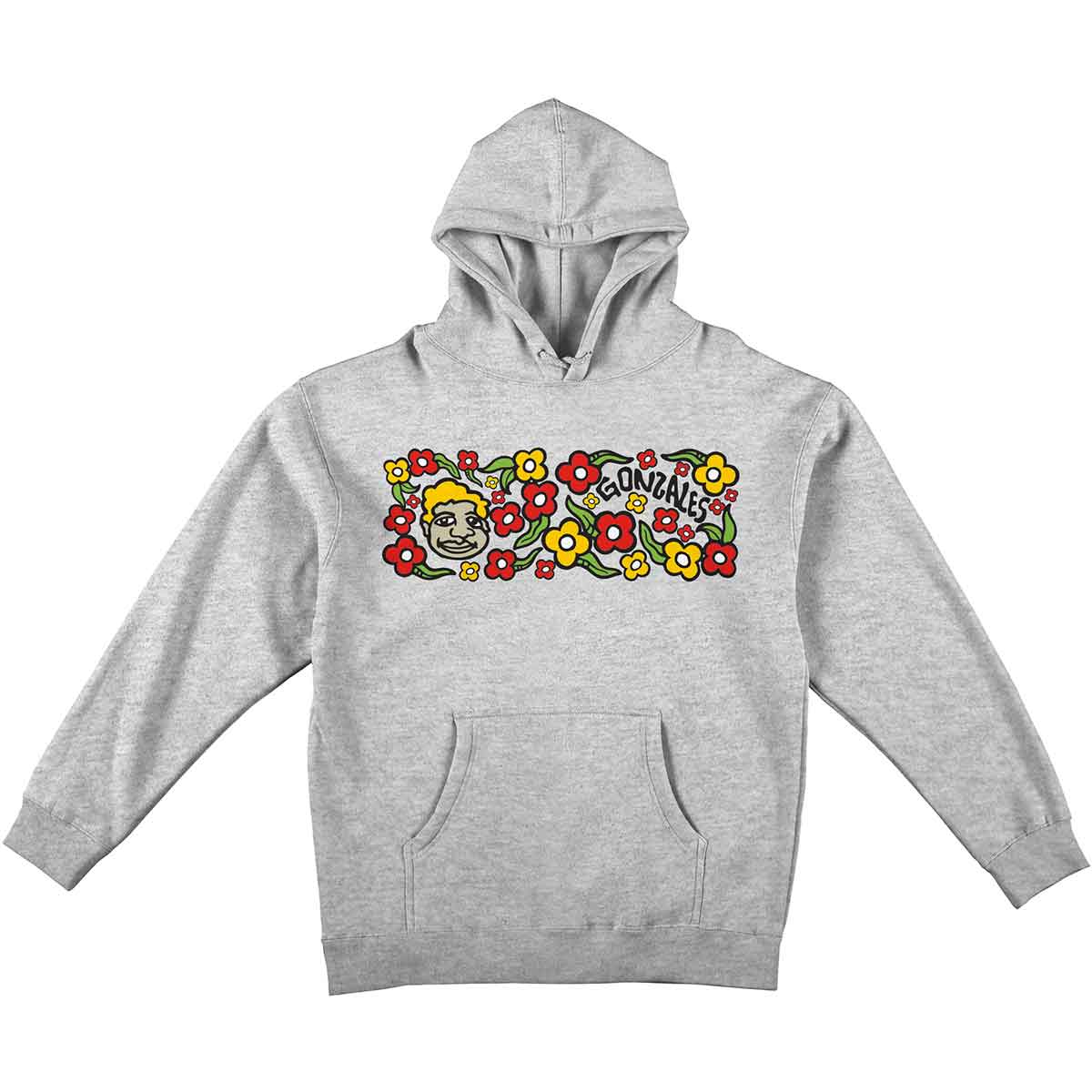 Krooked Sweatpants Hoodie Heather Grey
