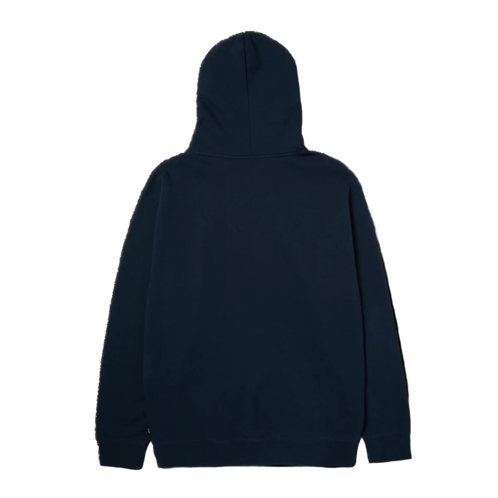 Huf Megablast Embroidered Pocket Hoodie Navy