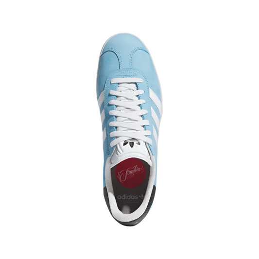 adidas MNUFC x Familia Gazelle ADV Crystal White/Core Black/Better Scarlet, view 2