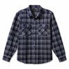 Brixton Bowery Heavy Weight L/S Flannel Navy/Grey