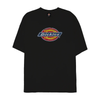 Dickies Classic Logo Distressed Oversized Youth T-Shirt Black