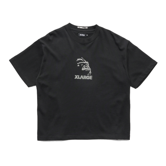 XLarge Rhinestone Gorilla Fit Black T-Shirt