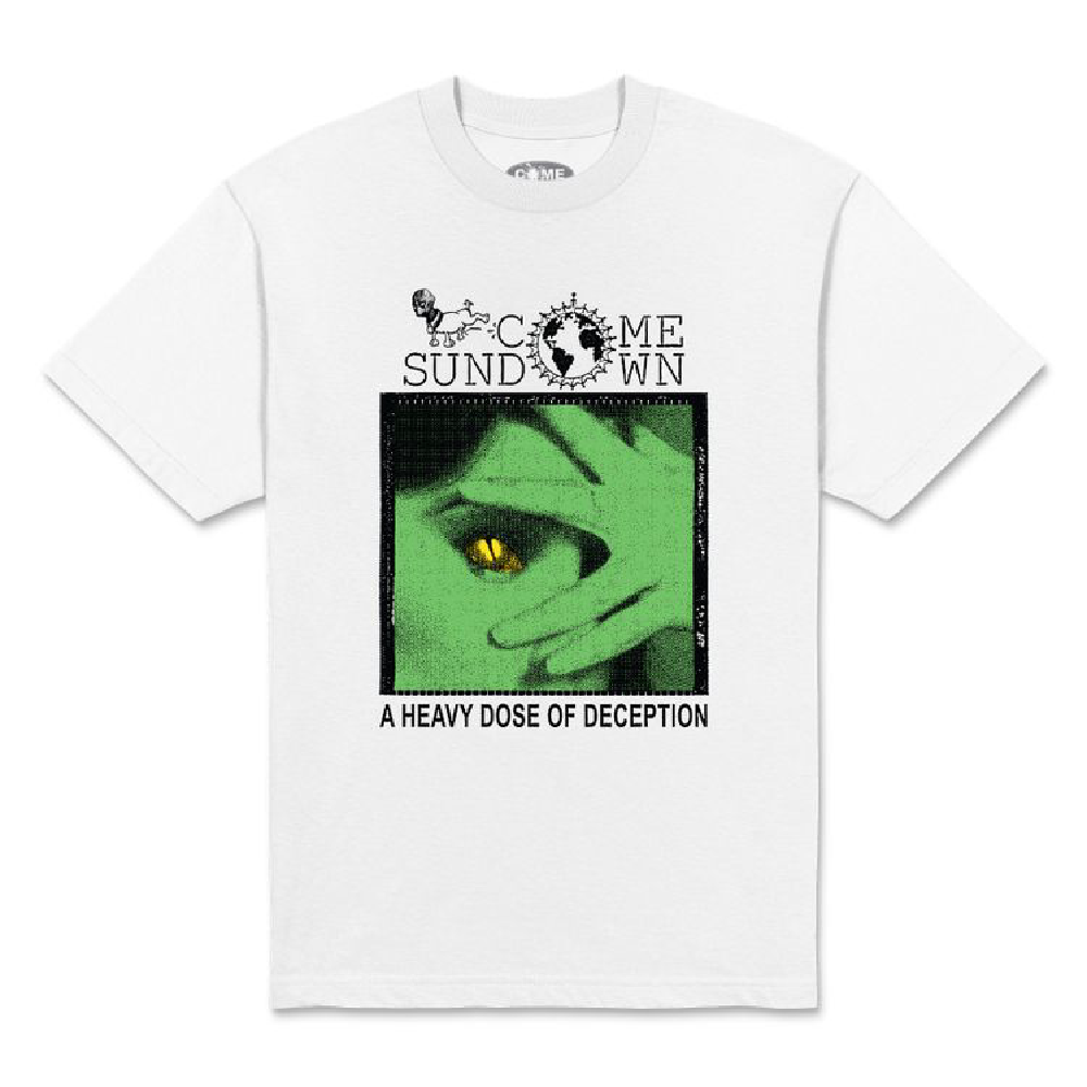 Come Sundown Deception T-shirt White