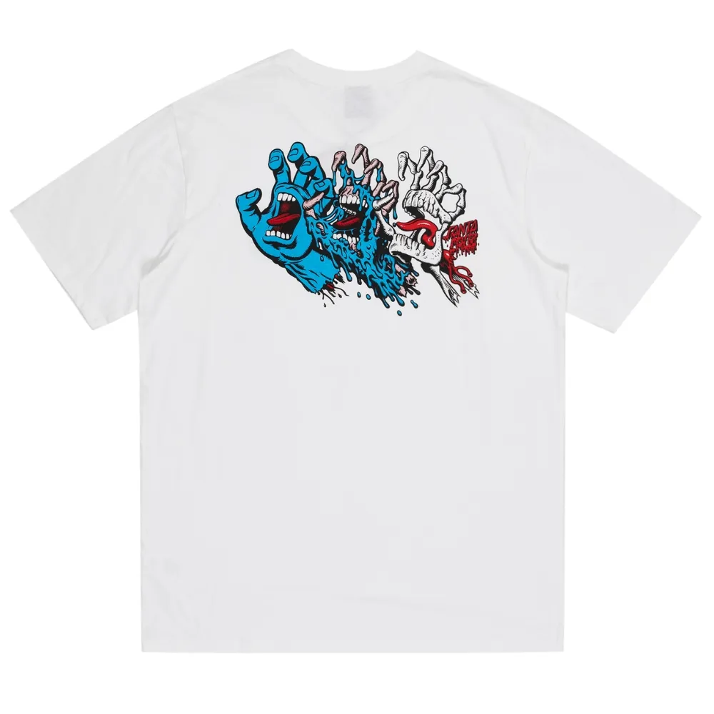 Santa Cruz Evolved Hand White T-Shirt