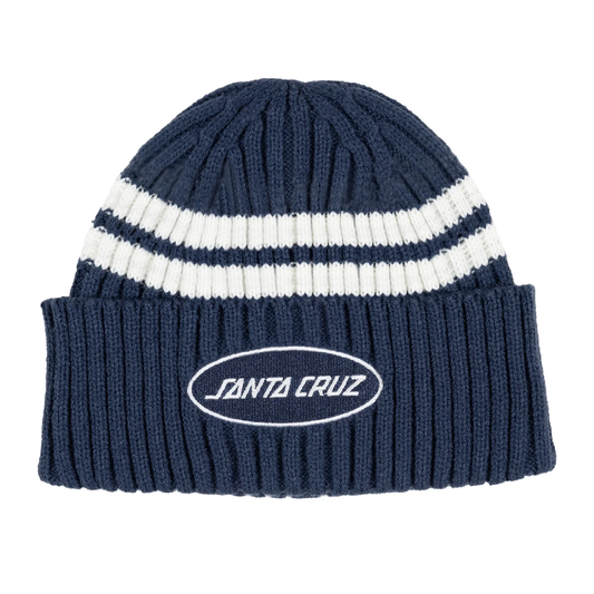 Santa Cruz Slam Oval Strip Beanie