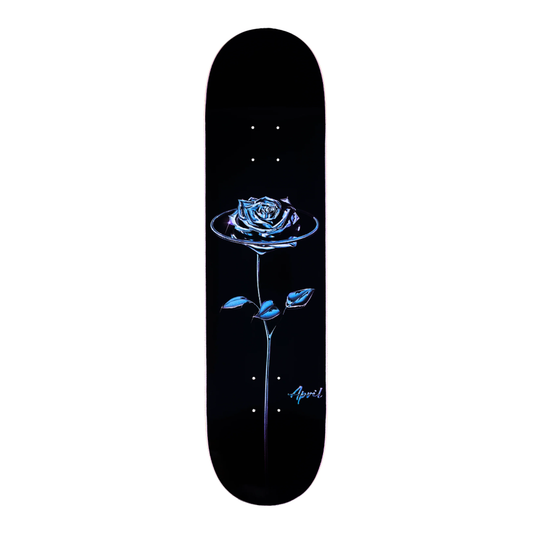 April Chrome Rose Black Deck 8.125