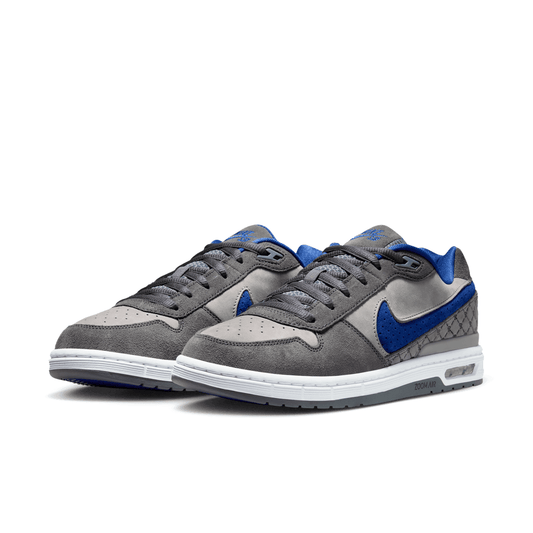 Nike SB Paul Rodriguez Zoom Air Low Flint Grey/Deep Royal Blue, view 2