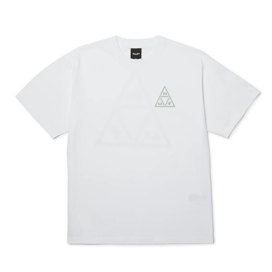 Huf Triple Triangle T-Shirt White/Grey