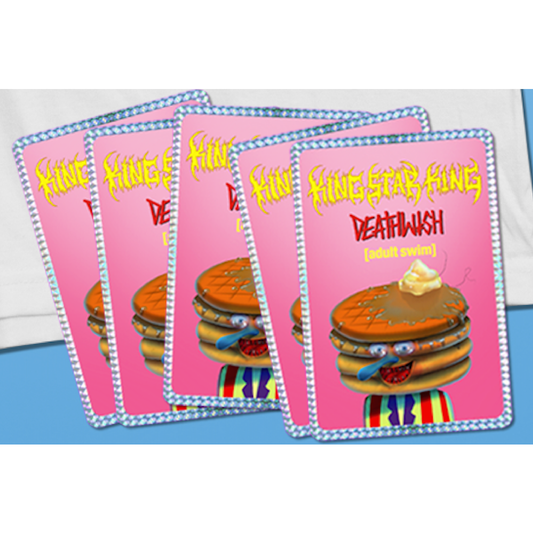 Deathwish King Star Stickers