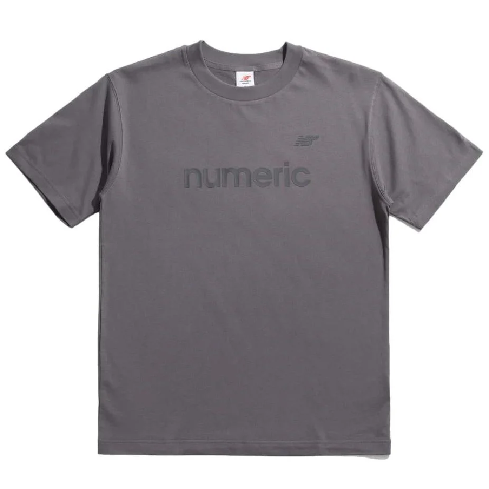 New Balance Numeric Cotton T-Shirt Castlerock