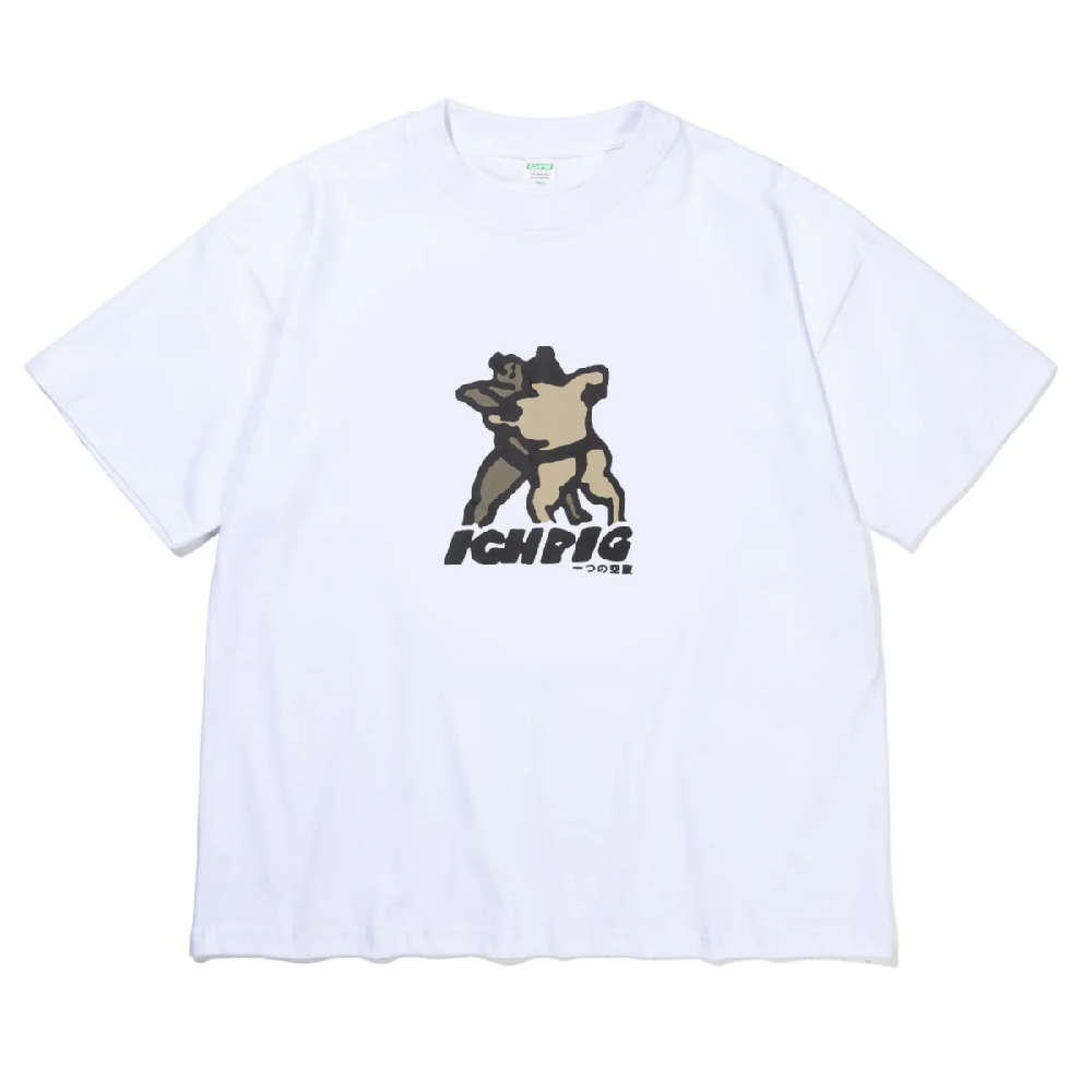 Ichpig Sumo White T-Shirt