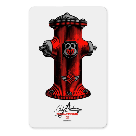 Powell Peralta Andy Anderson Hydrant Sticker