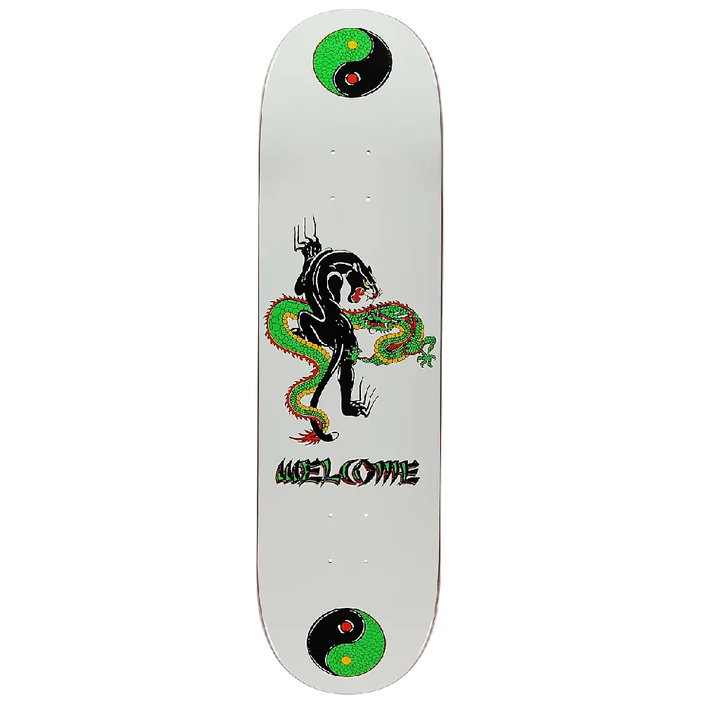 Welcome Opps Popsicle Skateboard Deck White 8.5