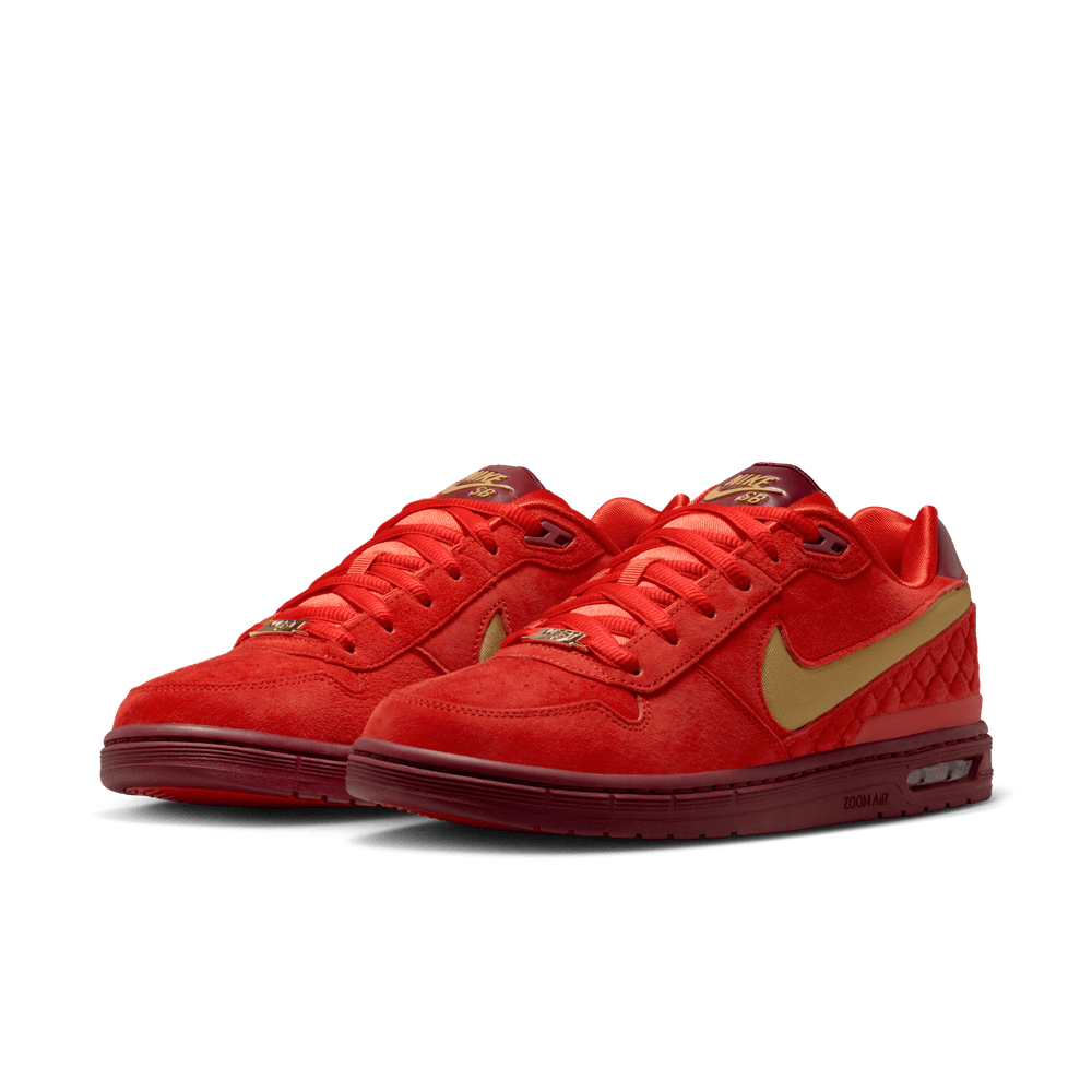 Nike Paul Rodriguez Zoom Air Low Habanero Red/Club Gold/Team Red