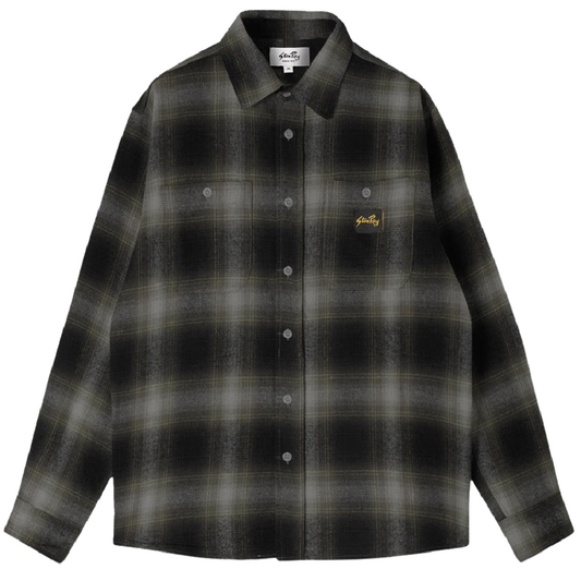 Stan Ray Flannel LS Shirt Black