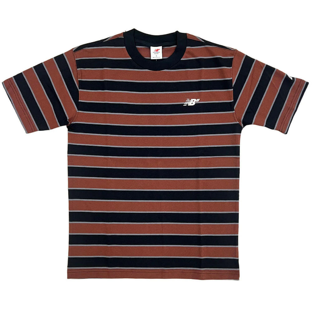 New Balance Numeric Thin Stripe T-Shirt Black