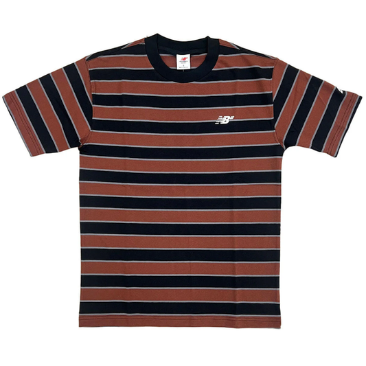 New Balance Numeric Thin Stripe T-Shirt Black