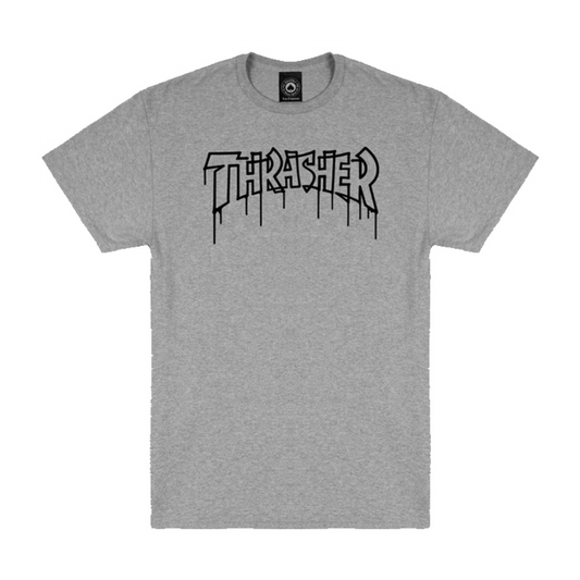 Thrasher One-Liner T-Shirt Sports Grey