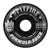 Spitfire Formula Four Conical Full 99D Black Wheels 54mm