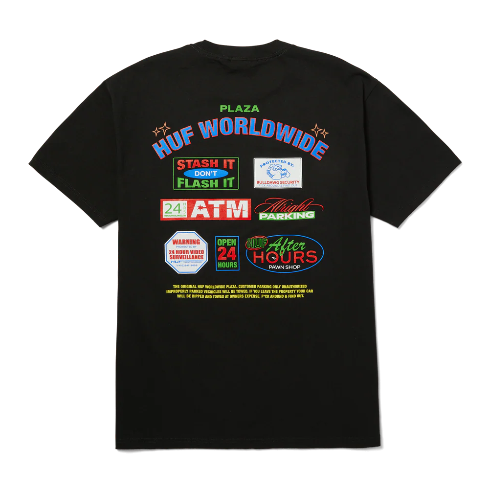 Huf Promo T-Shirt Black