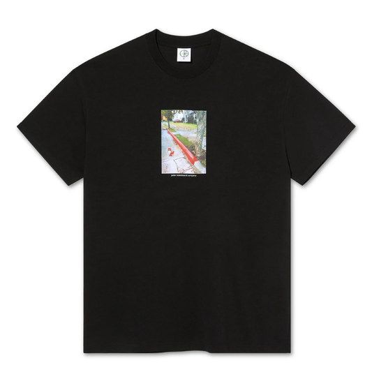Polar Red Curb T-Shirt Black