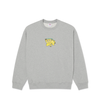 Polar Dave Crewneck Shy Bow Heather Grey