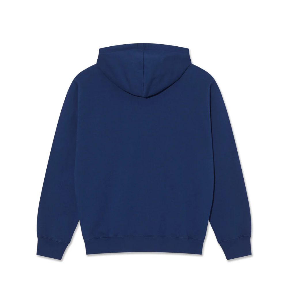 Polar Dave Hoodie Surf Logo Royal Blue