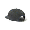 Butter Rounded Logo 6 Panel Cap Washed Black