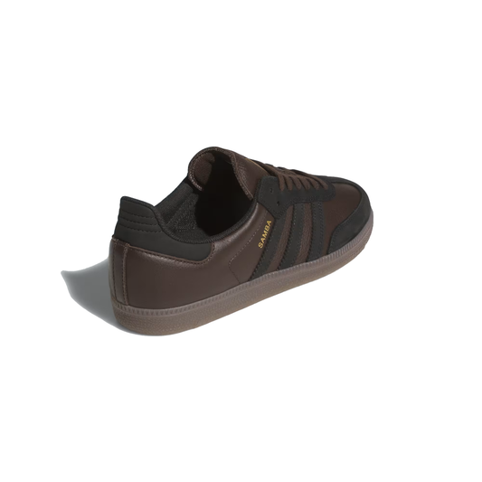 adidas Samba ADV Dark Brown/Core Black/Gum, view 2