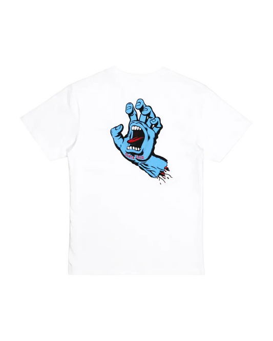 Opus Screaming Hand Boys T-Shirt White