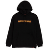 Spitfire Classic 87 Hoodie Black/Red/ Gold
