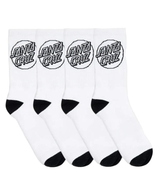 Santa Cruz Opus Dot Crew Sock 4PK
