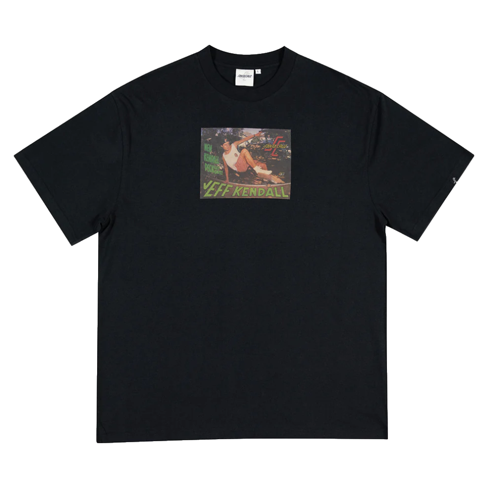 Santa Cruz Kendall Ramp Ad Front T-Shirt Black