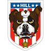 Powell Peralta Frankie Hill Bulldog Sticker