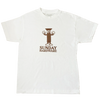 Sunday Strong Bolt T-shirt White/ Bronze