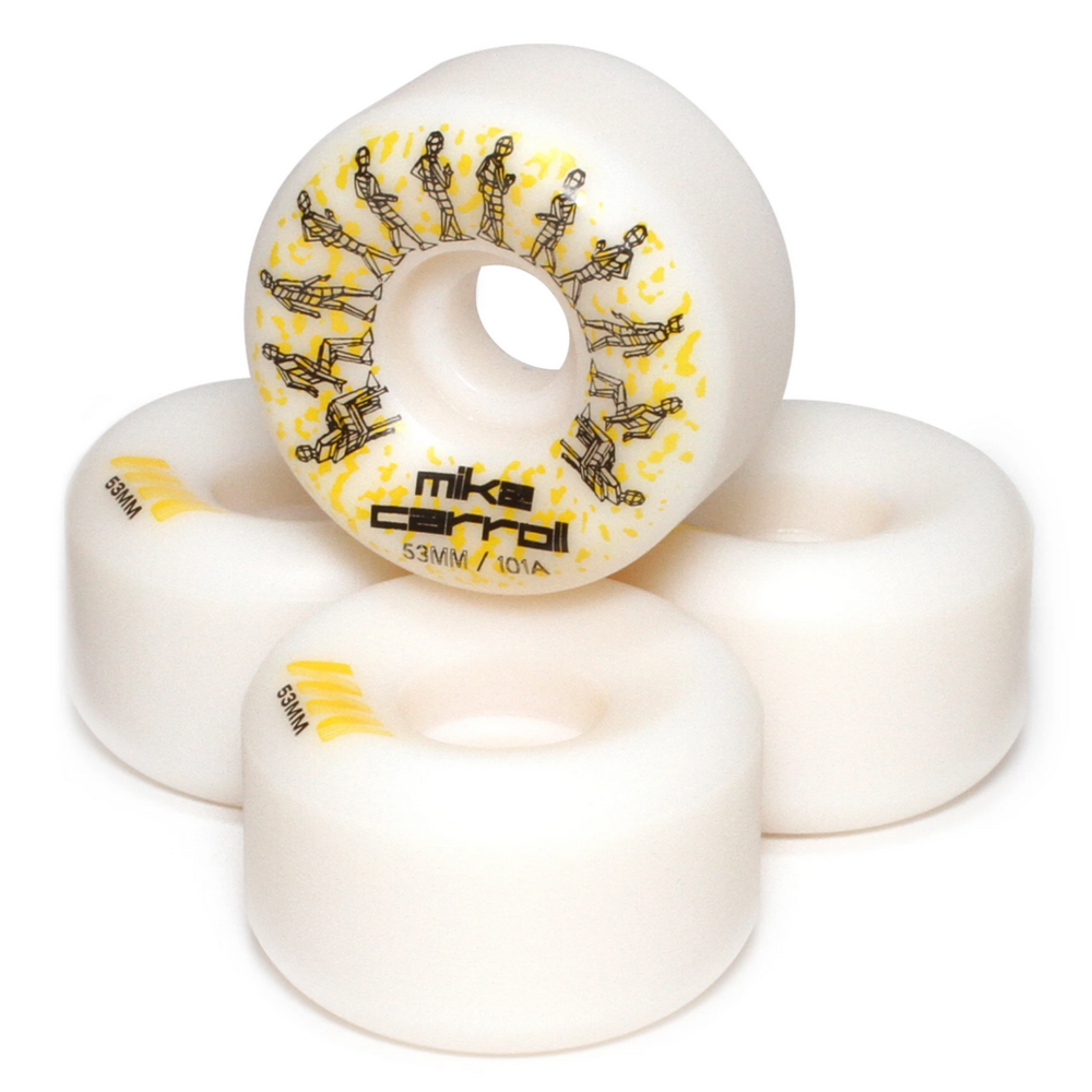 Wayward Wheels Mike Carrol USA Made 101A 53mm – The Skateboard Shop