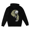 Welcome Sloth Pullover Hoodie Black/Sage