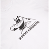 Sunday Croccy Tee White