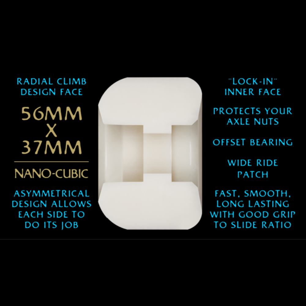 Powell Peralta Nano-Cubic 97A 37mm x 56mm