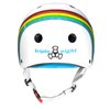 Triple 8 THE Certified SS Rainbow Sparkle White Limited Edition Helmet