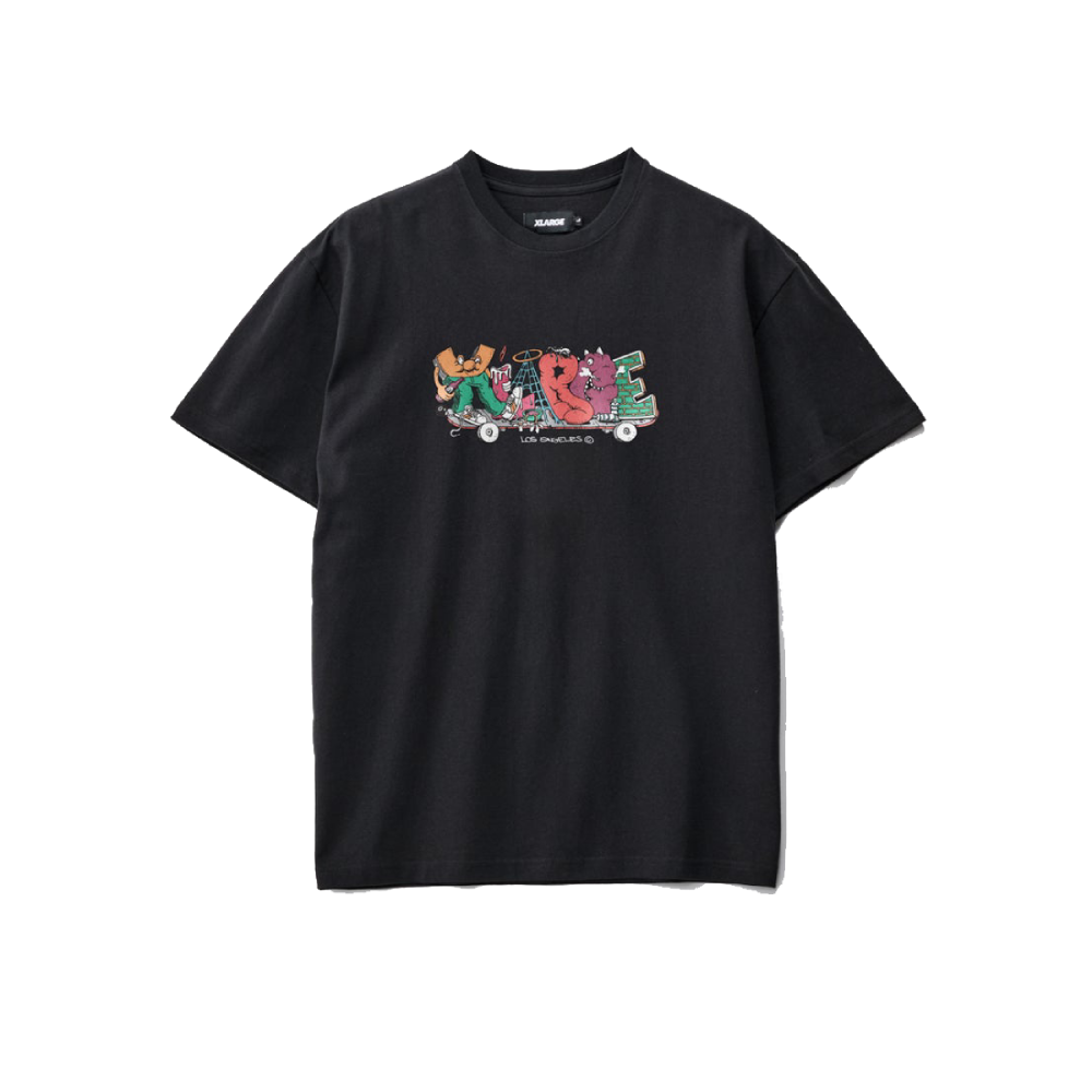 XLarge Skateboard T-Shirt Black