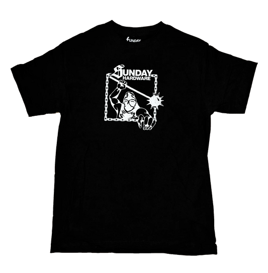 Sunday You're Done T-shirt Black