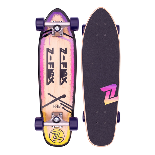 Z-Flex P.O.P 27" Purple Fade Cruiser 7.6"
