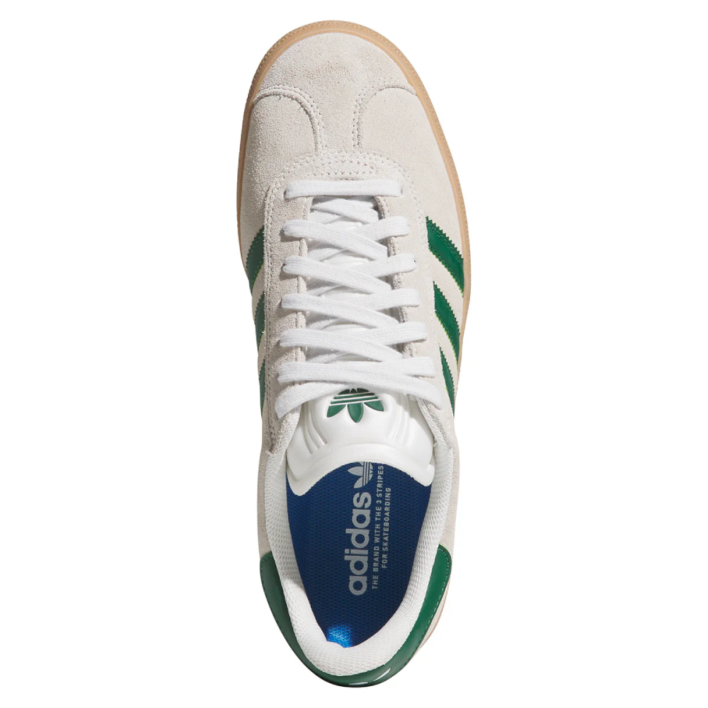 Adidas Gazelle ADV Crystal White/Green/Gum